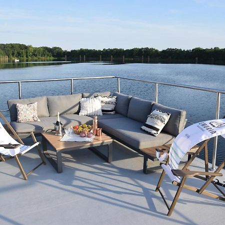 Lemuria Houseboat - Plywajacy Domek Na Wodzie Wrocław Kültér fotó