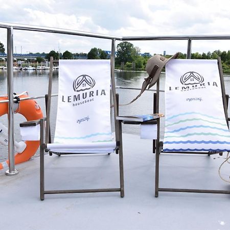 Lemuria Houseboat - Plywajacy Domek Na Wodzie Wrocław Kültér fotó