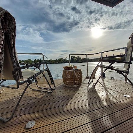 Lemuria Houseboat - Plywajacy Domek Na Wodzie Wrocław Kültér fotó