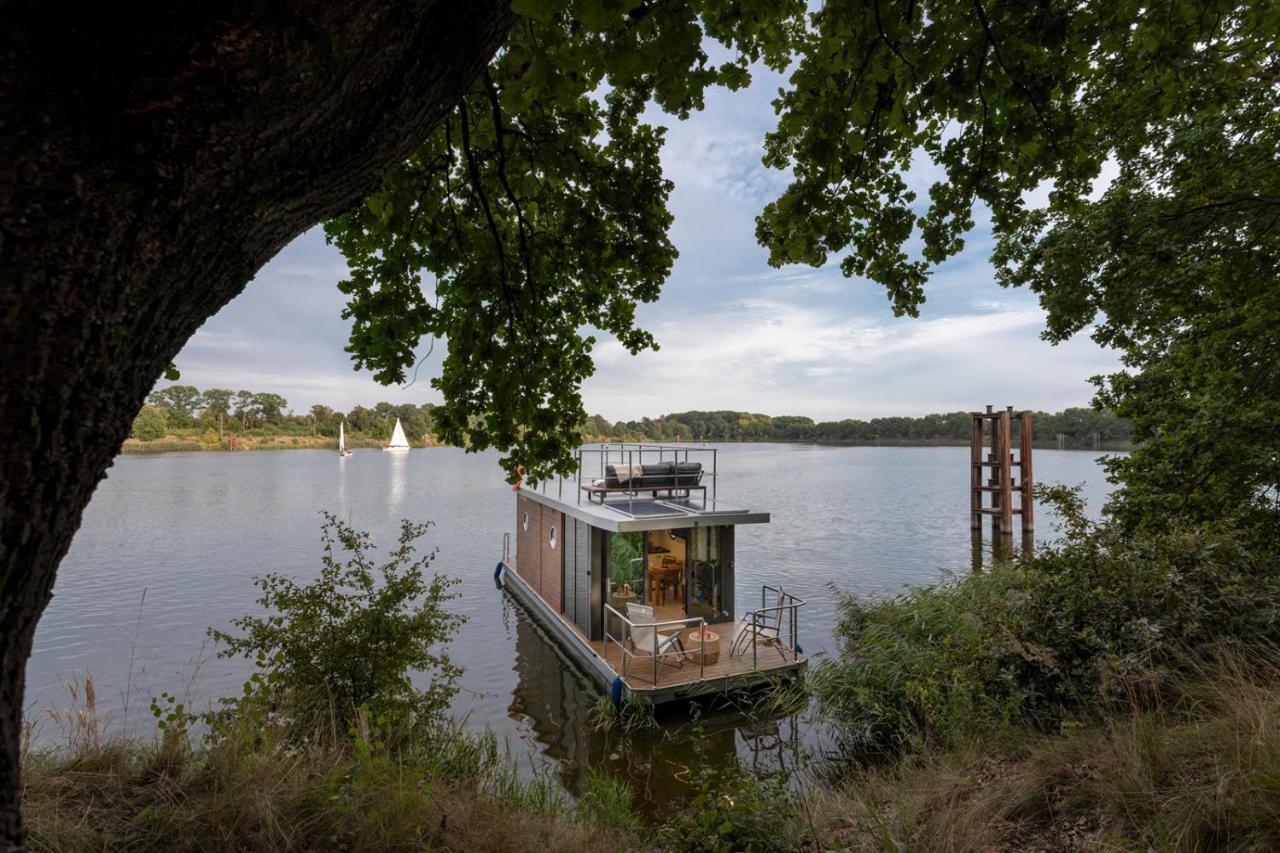 Lemuria Houseboat - Plywajacy Domek Na Wodzie Wrocław Kültér fotó