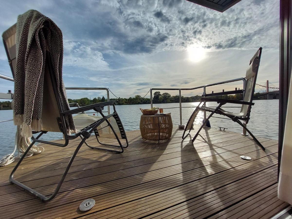 Lemuria Houseboat - Plywajacy Domek Na Wodzie Wrocław Kültér fotó